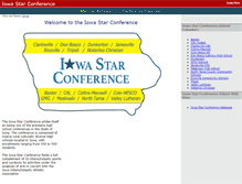 Tablet Screenshot of iowastarconference.org